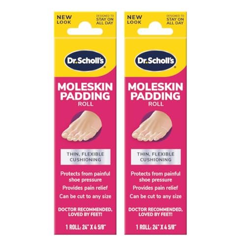 Dr. Scholl's Moleskin 2 Rollen - Hautschutz gegen Reibung und Blasen