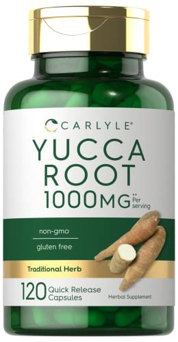 Carlyle Yucca Root Extract – 120 Kapseln | Kräuterergänzung | Nicht-GMO und Glutenfrei