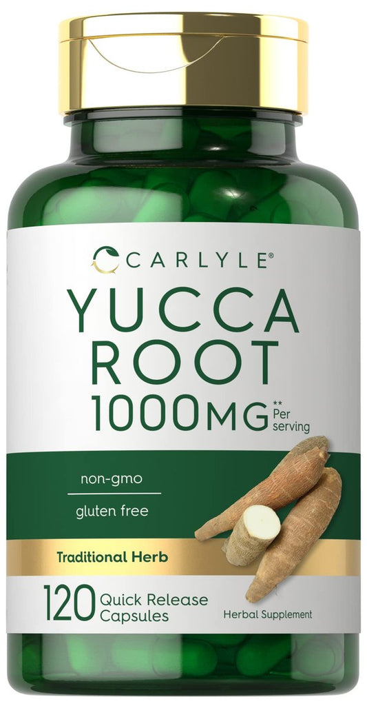 Carlyle Yucca Root Extract – 120 Kapseln | Kräuterergänzung | Nicht-GMO und Glutenfrei