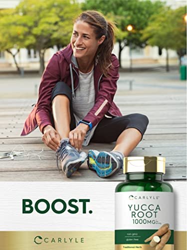 Carlyle Yucca Root Extract – 120 Kapseln | Kräuterergänzung | Nicht-GMO und Glutenfrei