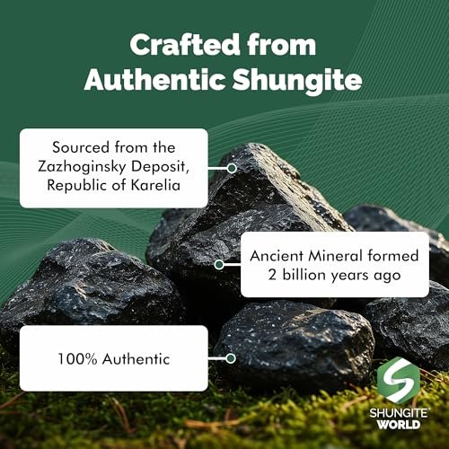 Shungite World Authentische Shungit-Pyramide, ungeschliffen, 30 mm, Chakra-Energie, natürlicher Heilungskristall, schwarze Pyramide für Büro, Meditation, Reiki, Erdung