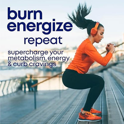 her own Boost – Energie-Booster & Stoffwechsel-Unterstützung, Thermogener Komplex mit Grüntee-Extrakt, Glutenfrei, Sojafrei, Vegan, 60 Kapseln, 30 Portionen