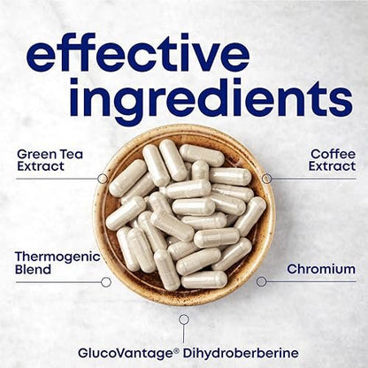 her own Boost – Energie-Booster & Stoffwechsel-Unterstützung, Thermogener Komplex mit Grüntee-Extrakt, Glutenfrei, Sojafrei, Vegan, 60 Kapseln, 30 Portionen