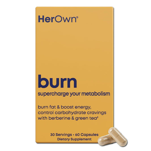 her own Boost – Energie-Booster & Stoffwechsel-Unterstützung, Thermogener Komplex mit Grüntee-Extrakt, Glutenfrei, Sojafrei, Vegan, 60 Kapseln, 30 Portionen