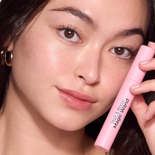 MCoBeauty - Hair & Brow Magic Wand - 2-in-1 Gel für Babyhaare und Augenbrauen - Flexible Silikonbürste mit Borsten - Vielseitiges Haar- und Brauengel - Geschenkidee
