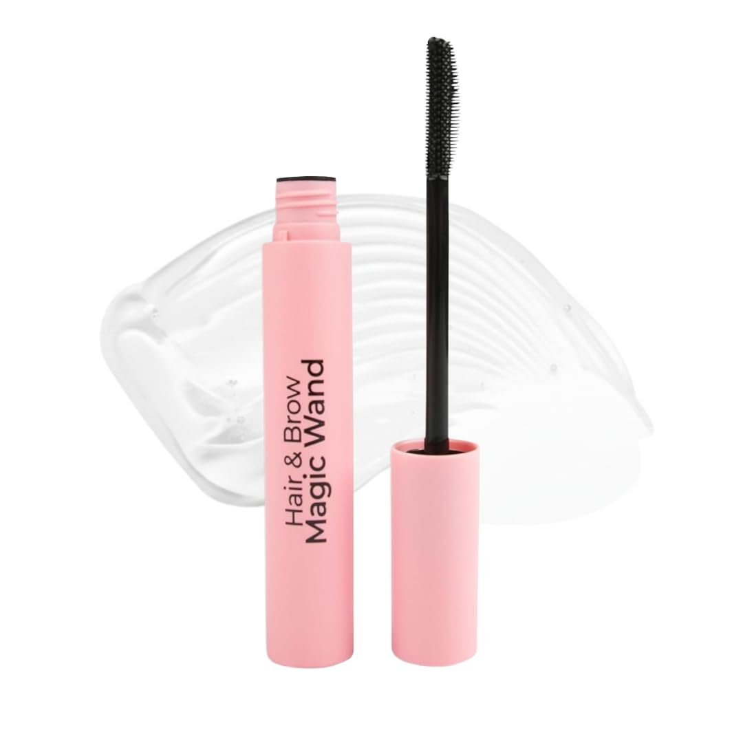 MCoBeauty - Hair & Brow Magic Wand - 2-in-1 Gel für Babyhaare und Augenbrauen - Flexible Silikonbürste mit Borsten - Vielseitiges Haar- und Brauengel - Geschenkidee