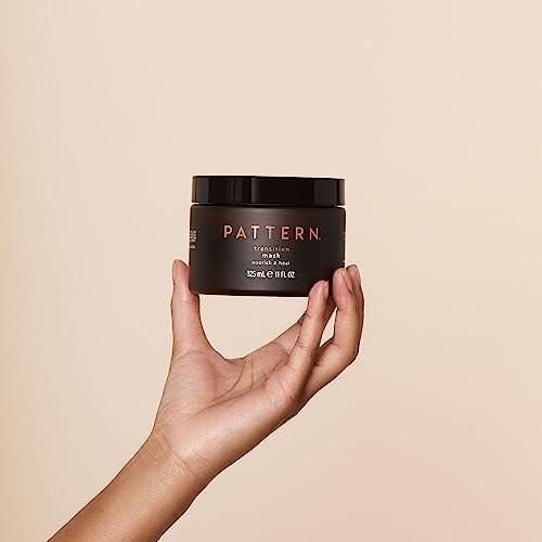 PATTERN Beauty Breakage Barrier Mask – Feuchtigkeitsmaske mit Manuka Honig & Weißem Tee für lockiges Haar 3a-4c, 11 Fl Oz
