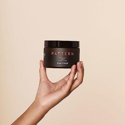 PATTERN Beauty Breakage Barrier Mask – Feuchtigkeitsmaske mit Manuka Honig & Weißem Tee für lockiges Haar 3a-4c, 11 Fl Oz