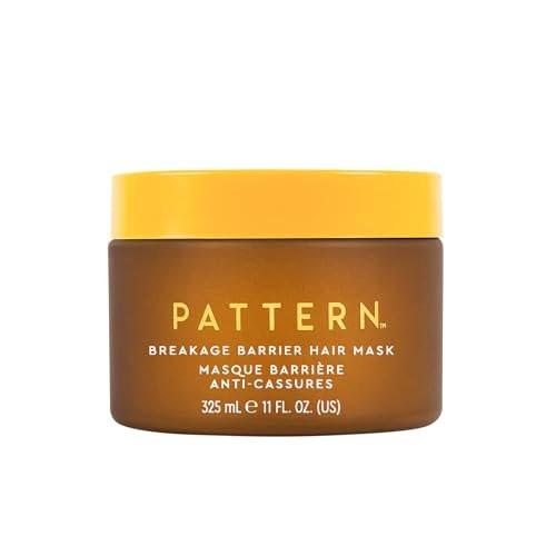 PATTERN Beauty Breakage Barrier Mask – Feuchtigkeitsmaske mit Manuka Honig & Weißem Tee für lockiges Haar 3a-4c, 11 Fl Oz