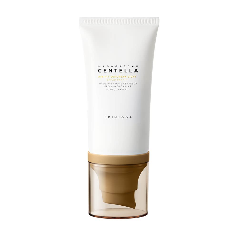 SKIN1004 Madagascar Centella Air-fit Suncream Light 50ml – Leichter Sonnenschutz für empfindliche Haut