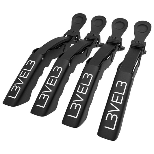 L3 Level 3 Croc Haarklammern - 4er Set Haarklammern für Haarstyling
