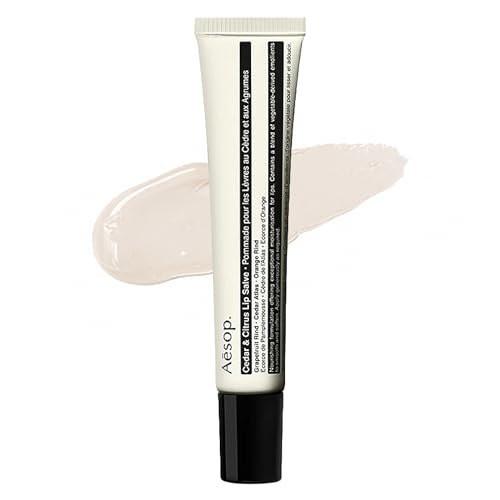 Aesop Cedar & Citrus Lip Balm | Pflegende Lippenpflege für trockene, rissige Lippen | Geschmeidige Öl-Gel-Formel | 9 ml