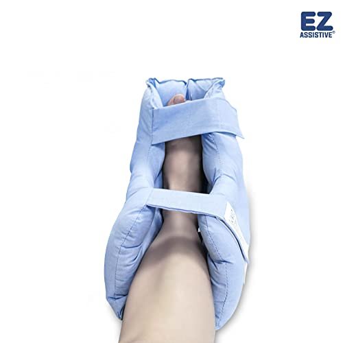 EZ Assistive Fersenpolster – Druckentlastung & Dekubitus-Prophylaxe, 1 Stück, Blau
