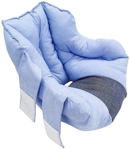 EZ Assistive Fersenpolster – Druckentlastung & Dekubitus-Prophylaxe, 1 Stück, Blau