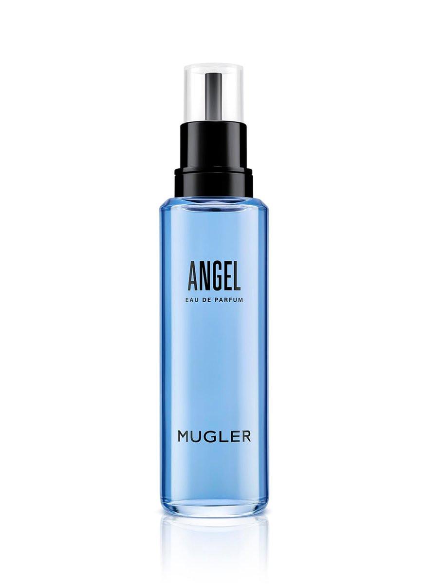 Mugler Angel Refill - Eau de Parfum für Damen - Amber & Holz - mit Bergamotte, Praline und Patchouli - langanhaltender Duft - 3,3 Fl Oz
