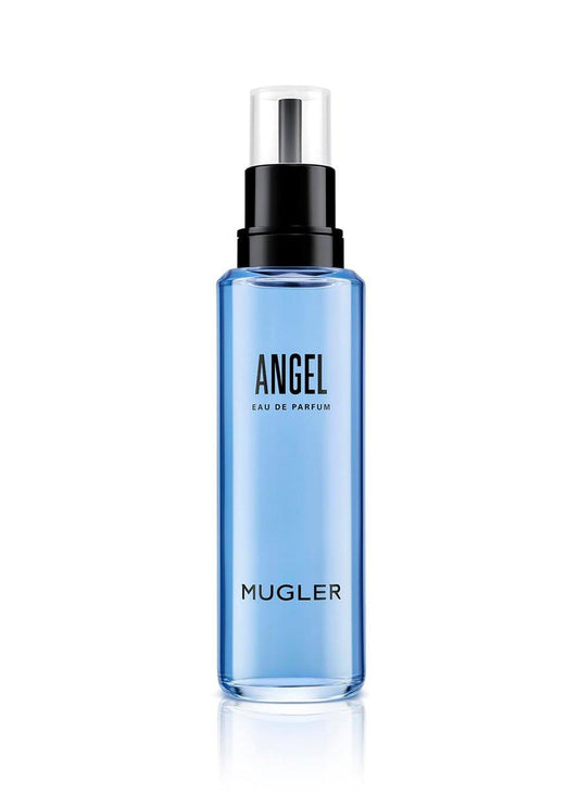 Mugler Angel Refill - Eau de Parfum für Damen - Amber & Holz - mit Bergamotte, Praline und Patchouli - langanhaltender Duft - 3,3 Fl Oz