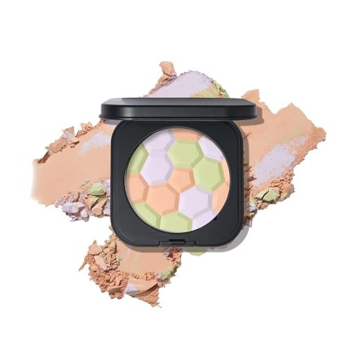 LAURA GELLER NEW YORK Filter Finish Pressed Neutralizing Setting Puder – Farbkorrigierender Fixierpuder für einen ebenmäßigen Teint, Universal
