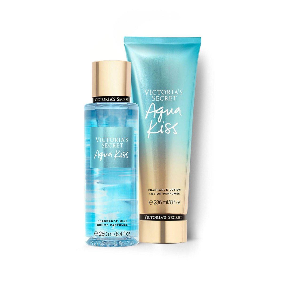 Victoria's Secret Aqua Kiss Duftwasser & Body Lotion Set