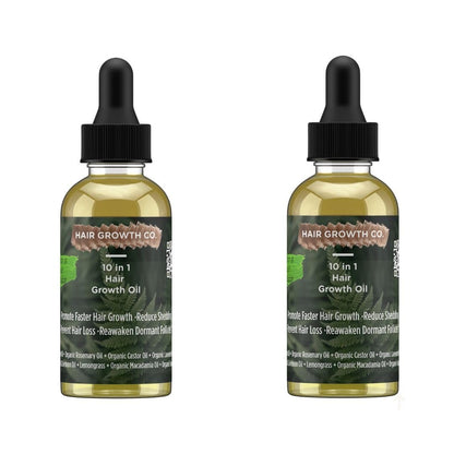10-in-1 Haarwuchsöl (60 ml) – Mit afrikanischem Chebe-Pulver für extremes Haarwachstum