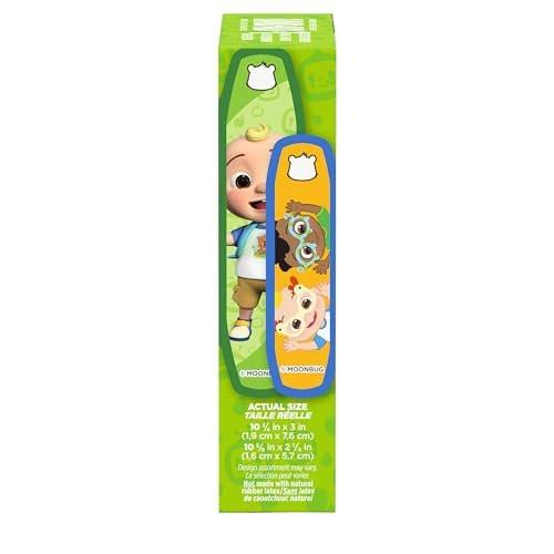 Band-Aid Pflaster für Kinder mit CoComelon Motiven – Sterile Wundversorgung, 20er Pack