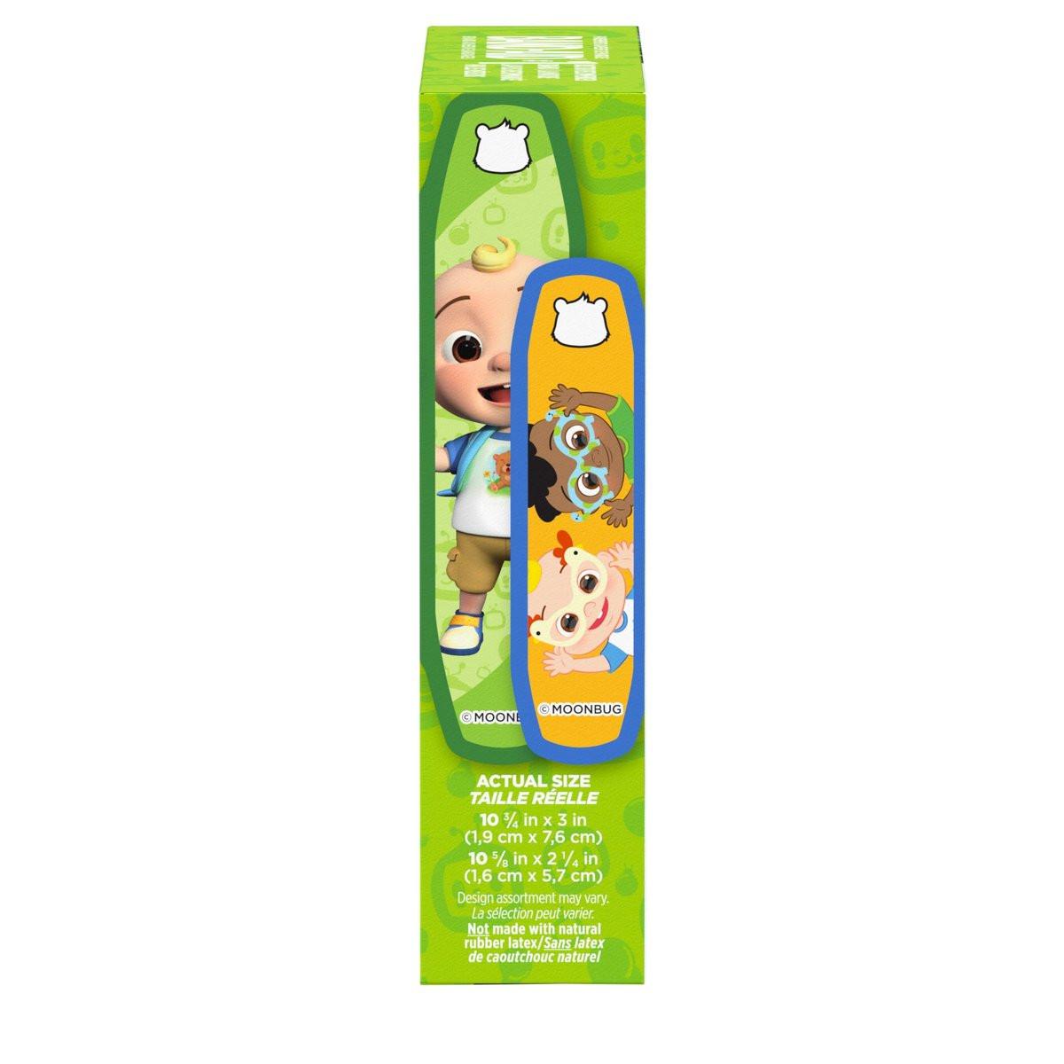 Band-Aid Pflaster für Kinder mit CoComelon Motiven – Sterile Wundversorgung, 20er Pack