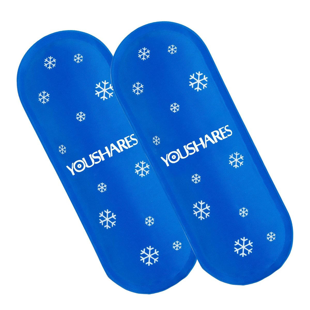 YOUSHARES Diabetes Kühlpacks für Diabetiker Reiseetui - TSA-zugelassene Kühlpacks für Insulin Kühltasche, Mini-Kühlpacks geeignet für die meisten isolierten Medikamententransporttaschen (2er-Pack)