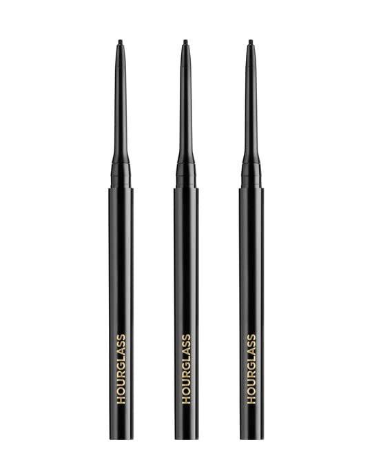 Hourglass 1.5 mm Mechanical Gel Eyeliner - 3er-Pack Obsidian
