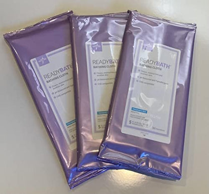 ReadyBath Bade-Tuch mit Aloe Vera – Sanfte Reinigungstücher für empfindliche Haut, 1 Stück