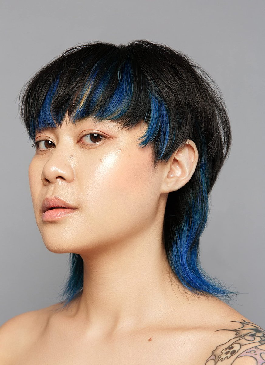 Good Dye Young Streaks and Strands Semi-Permanente Haarfarbe (Blue Ruin) - UV-Schutz, Pflegend, PPD-frei, Tierversuchsfrei & Vegan, Hält 15-24+ Wäschen