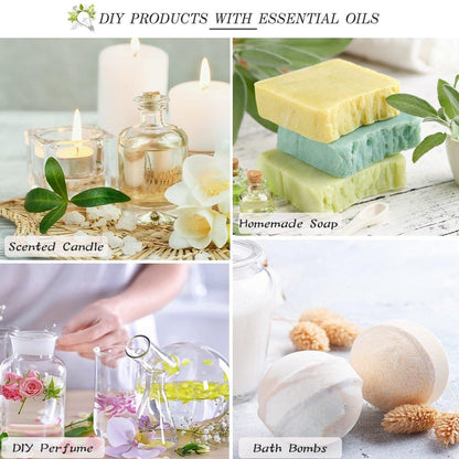PHATOIL Trauben Duftöl 100ml – Aromatherapie Öl für Diffuser, Yoga, Hautpflege, DIY Kerzen & Seifen