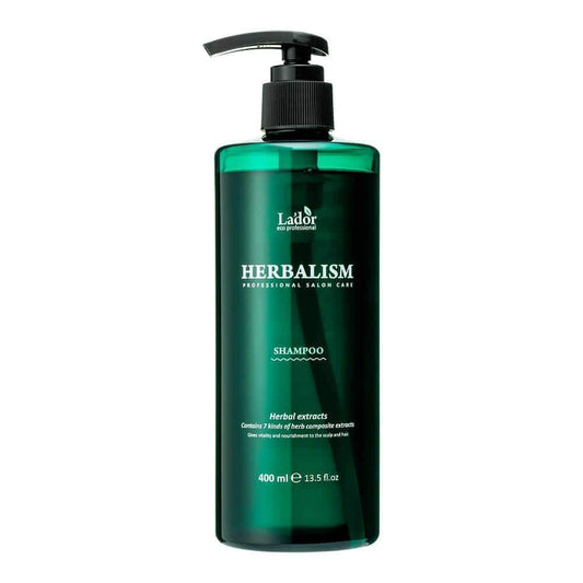 LA'DOR Herbalism Haarshampoo 400ml – Kräftigende Pflege mit 7 Kräuterextrakten gegen Haarausfall