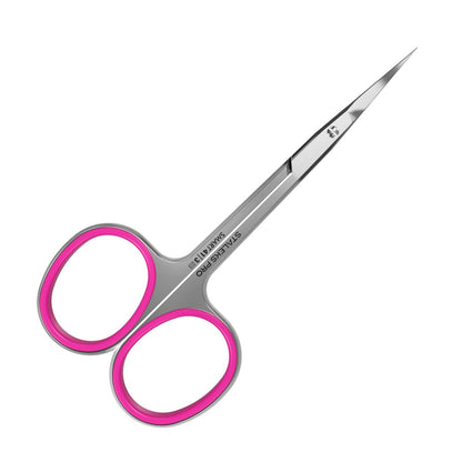 Staleks Professional Nagelhautschere – Maniküreschere, Edelstahl, extra feine gebogene Klingen – Smart 41 Type 3 SS-41/3