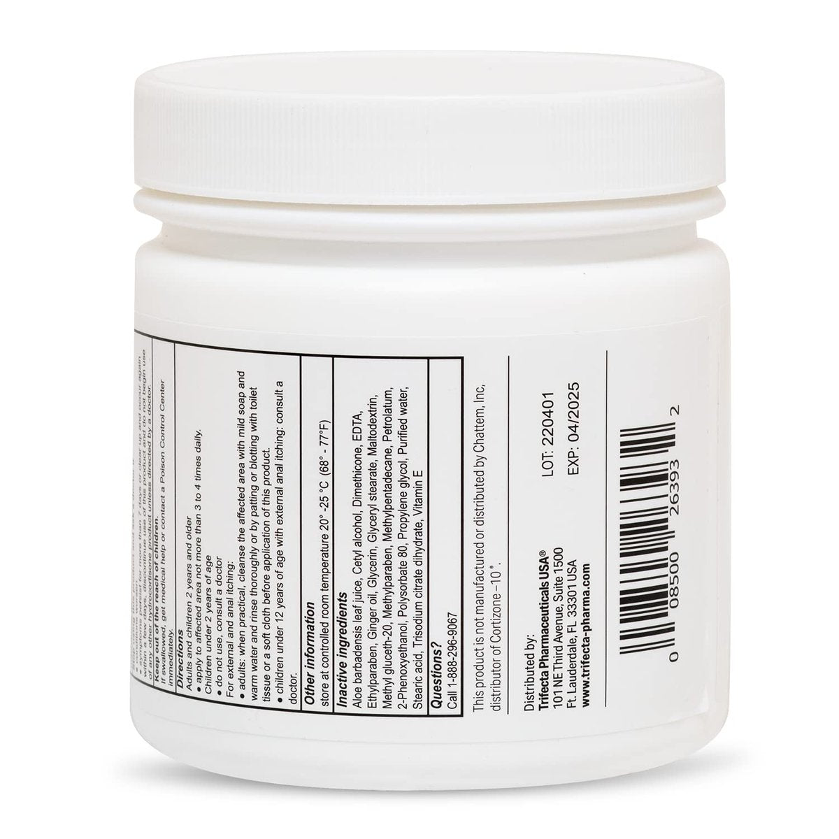 Globe Hydrocortison Creme Max Stärke 1% mit Aloe Vera, 16 Unzen – Anti-Juckreiz Creme bei Rötungen, Schwellungen, Juckreiz, Hautausschlag, Insektenstichen, Ekzemen, Hämorrhoiden und mehr, 16 Unzen Glas