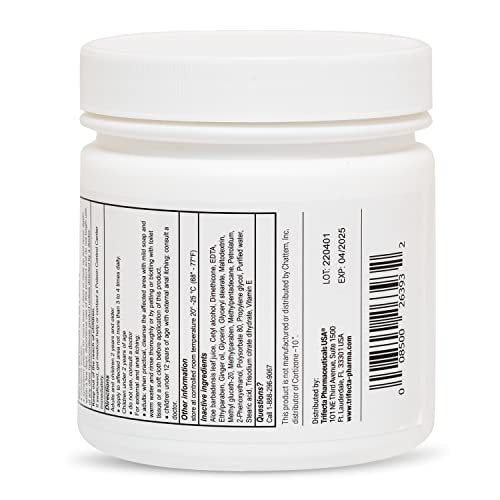 Globe Hydrocortison Creme Max Stärke 1% mit Aloe Vera, 16 Unzen – Anti-Juckreiz Creme bei Rötungen, Schwellungen, Juckreiz, Hautausschlag, Insektenstichen, Ekzemen, Hämorrhoiden und mehr, 16 Unzen Glas