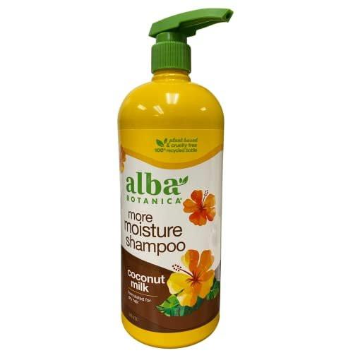 Alba Botanica More Moisture Shampoo mit Kokosmilch, 34 oz