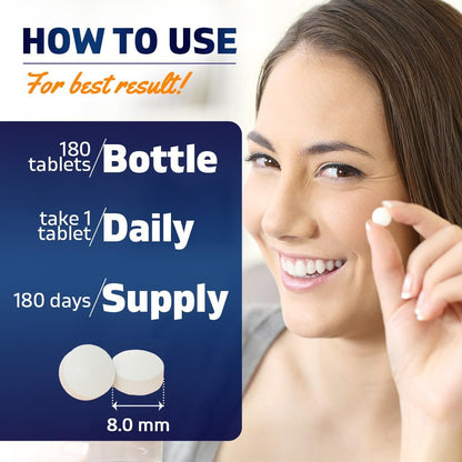 Vitamatic Vitamin D2 60 mcg (2400 IE) – Ergocalciferol – 180 vegane Tabletten
