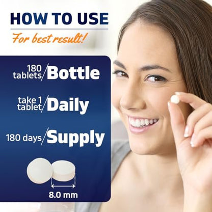 Vitamatic Vitamin D2 60 mcg (2400 IE) – Ergocalciferol – 180 vegane Tabletten