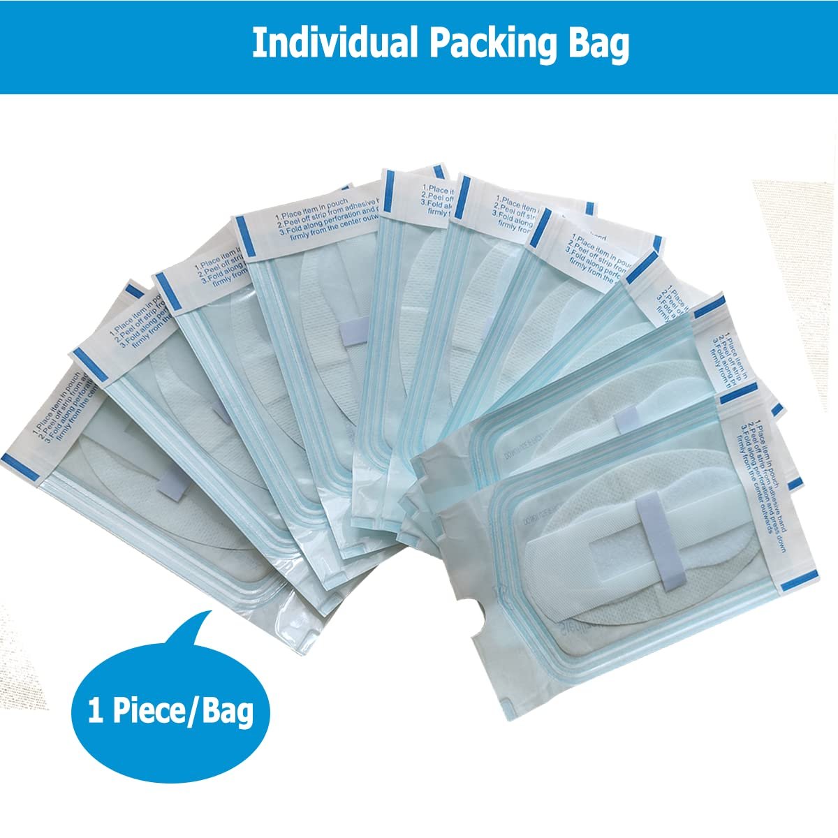 Katheterfixierungsvorrichtung – Beinbeutelhalter mit Klebepad (10er-Pack) – BOJEE