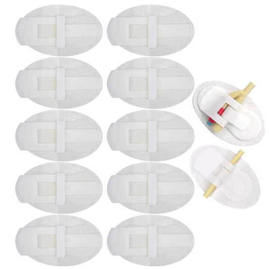 Katheterfixierungsvorrichtung – Beinbeutelhalter mit Klebepad (10er-Pack) – BOJEE