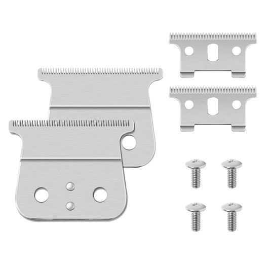 2er-Pack T-Klingen kompatibel mit Andis T-Outliner G, GO, GTO, GTX, Headliner LS2, LS3 Ersatz