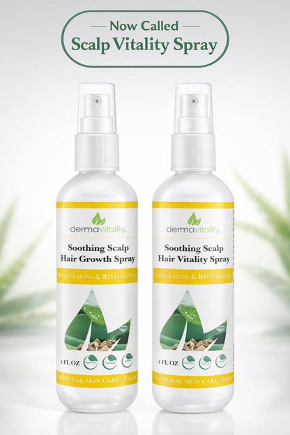 Beruhigendes Kopfhaut-Haarwuchsspray – Lindert trockene, juckende Kopfhaut – Haarausfallbehandlung für Frauen und Männer, Chemopatienten – 118 ml