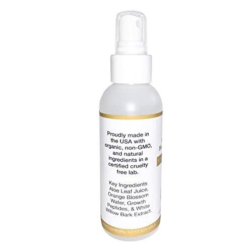 Beruhigendes Kopfhaut-Haarwuchsspray – Lindert trockene, juckende Kopfhaut – Haarausfallbehandlung für Frauen und Männer, Chemopatienten – 118 ml