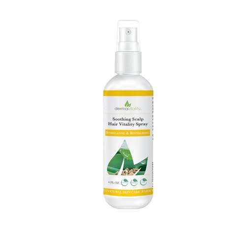 Beruhigendes Kopfhaut-Haarwuchsspray – Lindert trockene, juckende Kopfhaut – Haarausfallbehandlung für Frauen und Männer, Chemopatienten – 118 ml