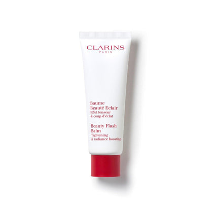 Clarins Beauty Flash Balm – 3-in-1 Feuchtigkeitsmaske, Make-up Primer & Radiance Booster für 10 Minuten | Feuchtigkeitsspendend, aufhellend, straffend | Nicht fettend, nicht komedogen