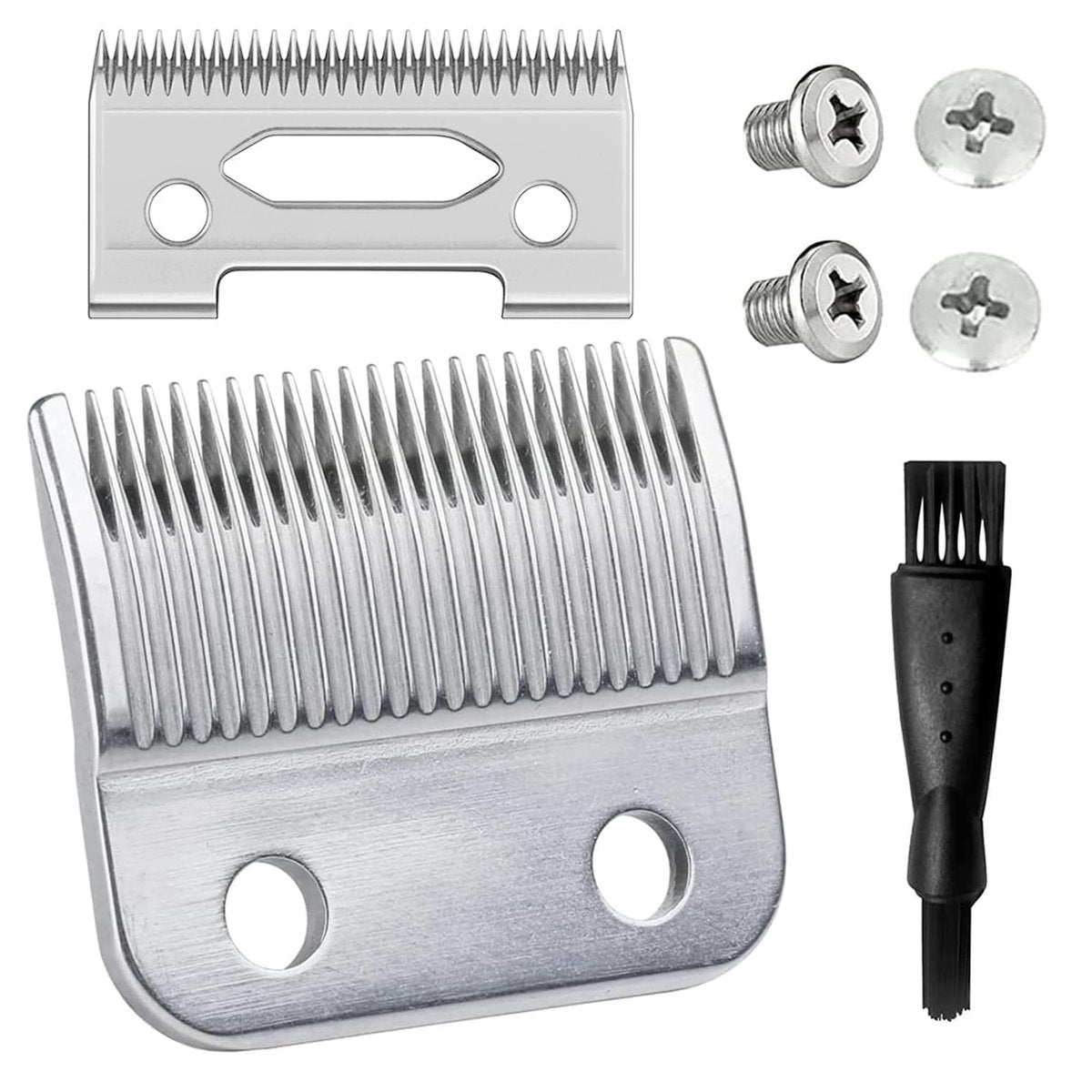 Präzisions-Ersatzklingen für Wahl Haarschneider – Kompatibel mit MC3, MC2, 5 Star Series, Magic Clip, Color Pro – 2-Loch-Design, Carbon-Stahl