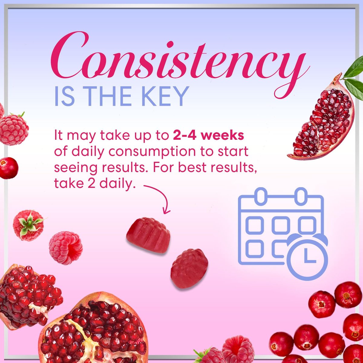 Probiotika für Frauen Gummibärchen mit Cranberry – 6 Premium-Stämme für pH-Balance – Frauenprobiotika für Verdauungs-, Vaginal- und Immununterstützung – 60 Gummibärchen