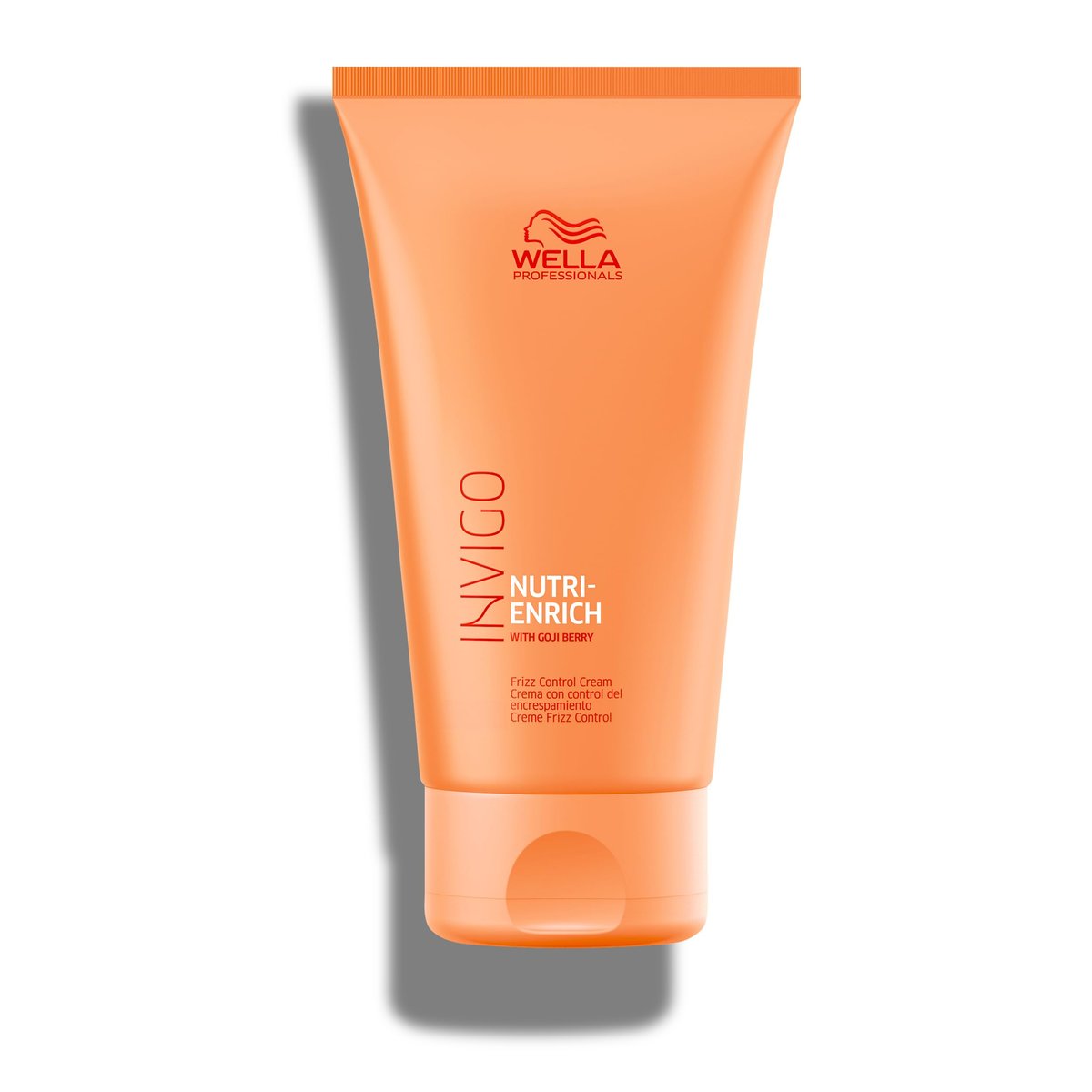 Wella Professionals Invigo Nutri-Enrich Frizz Control Cream mit Goji-Beere – Tiefenpflege & Anti-Frizz für trockenes oder gestresstes Haar, 150 ml