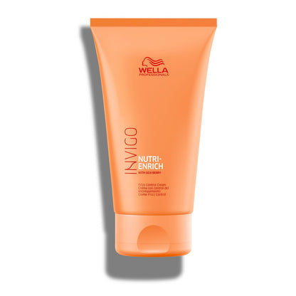 Wella Professionals Invigo Nutri-Enrich Frizz Control Cream mit Goji-Beere – Tiefenpflege & Anti-Frizz für trockenes oder gestresstes Haar, 150 ml