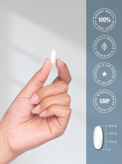 Horbäach L-Lysin 1000 mg | 100 überzogene Tabletten | Nahrungsergänzungsmittel mit freier Form | Essentielle Aminosäure | Vegetarisch, Nicht-GVO und Glutenfrei