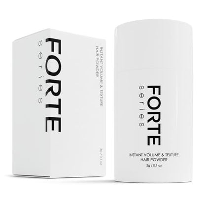 Haartextur-Puder von Forte Series – Volumenpuder für feines Haar, Stylingprodukte für Männer (2,8 g)